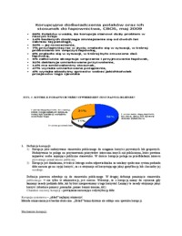 korupcja - zagadnienia podstawowe