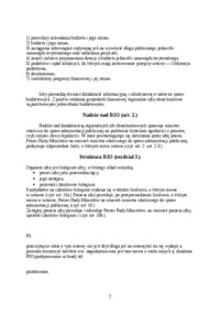 Regionalne Izby Obrachunkowe - struktura, nadzór, kontrola