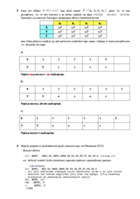 wstęp do informatyki, rozwiazania zadań