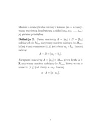 rachunek-macierzowy
