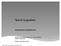 Teoria sygnałów