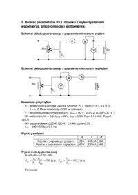 Pomiary impedancji metodami technicznymi