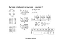 Synteza układu sekwencyjnego - przykład 1