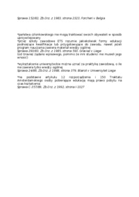 Edukacja pracowników najemnych, ich rodzin oraz studentów