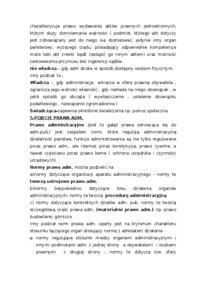 Administracja - opracowanie pytań