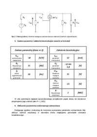Unipolarne wzmacniacze napięciowe w konfiguracji OS