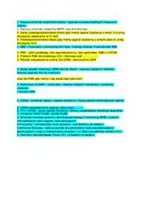 Pytania -  Schemat blokowy