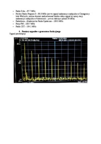 Analizator widma - Stacje radiowe