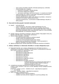 Psychologia - zagadnienia