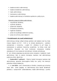 NAUKA ADMINISTRACJI wykłady