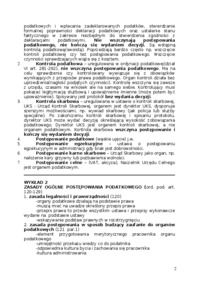 Postępowanie podatkowe