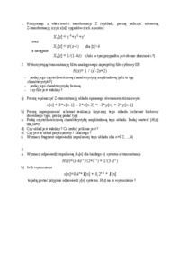 transformacja sygnałów