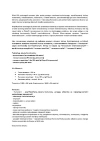 Renesans, manieryzm, barok: definicje i stosunek do antyk 