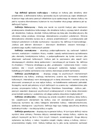 Kultura a cywilizacja