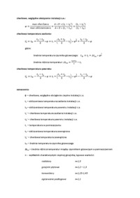 Wykres regulacyjny - ciepłownictwo