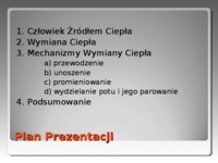 Mechanizmy wymiany ciepła