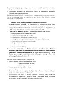 Finanse lokalne - emisja papierów wartościowych