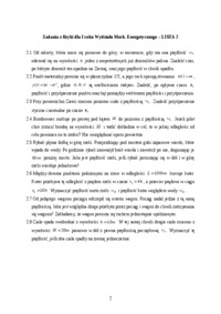 Fizyka - zadania 1 - Przyspieszenie