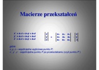 Macierzowe reprezentacje