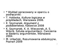 Logika dla prawników - rodzaje wnioskowań