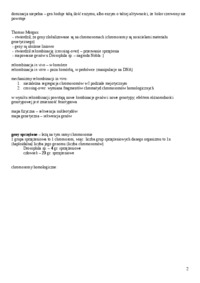 Genetyka - prawa Mendla