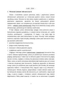 Wdrażanie i eksploatacja systemów informatycznych