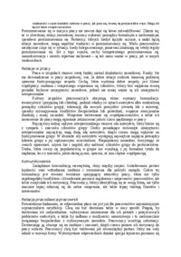 Kształtowanie się stosunków międzyludzkich w firmie