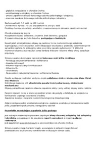 Przewlekłe nieswoiste zapalenia jelit