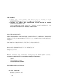 Metabolizm związków azotu w organizmach roślinnych i u człowieka