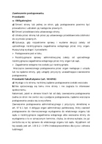 Umorzenie a zawieszenie postępowania administracyjnego