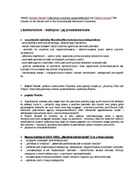 Autorytaryzm, Komunitaryzm, Libertarianizm