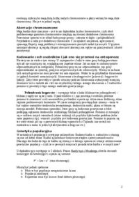 Wykład  3 - ewolucjonizm