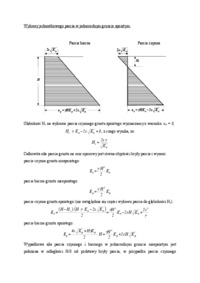Parcie czynne i bierne gruntu