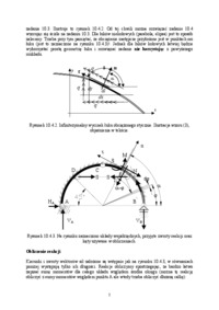 Łuk ze ściągiem, obciążenie styczne