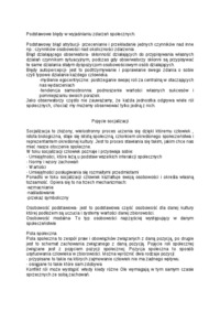 Jednostka jako istota społeczna