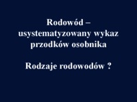 Pokrewieństwo i kojarzenie w pokrewieństwie
