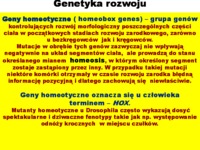 Mutacje genowe w komórkach somatycznych