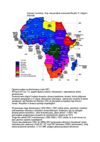 Kolonializm - geografia politczna i gospodarcza