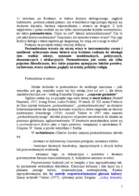 Wyklad POSTMODERNA 1 II 2012