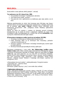 Medioznawstwo I semestr