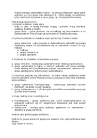 Grupy społeczne a rodzina - Grupy realistyczne i monalistyczne