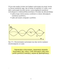 Analiza portfolio i wycena aktywów