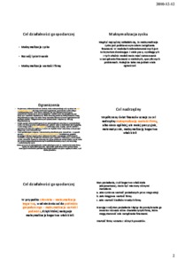 Zarządzanie finansami - wykład 1