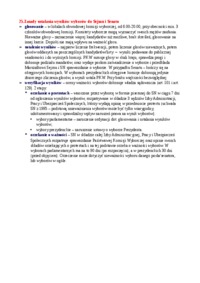 Zasady ustalania wyników wyborów do Sejmu i Senatu