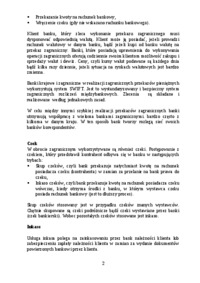 Pośrednictwo banków w zagranicznych rozliczeniach 