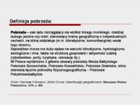 Podział regionalny Pobrzeża