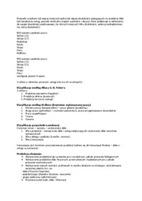 gospodarka narodowa - Europejska Kwalifikacja Działalności (EKD)