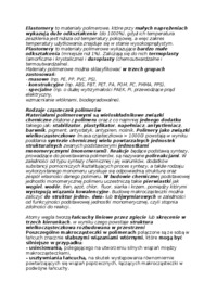 Materiałoznastwo - wykład 2