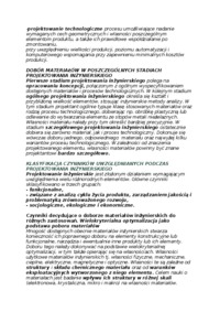 Materiałoznastwo - wykład 3