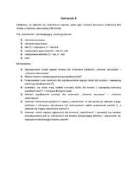 Wprowadzenie do statystyki - ćwiczenie 8